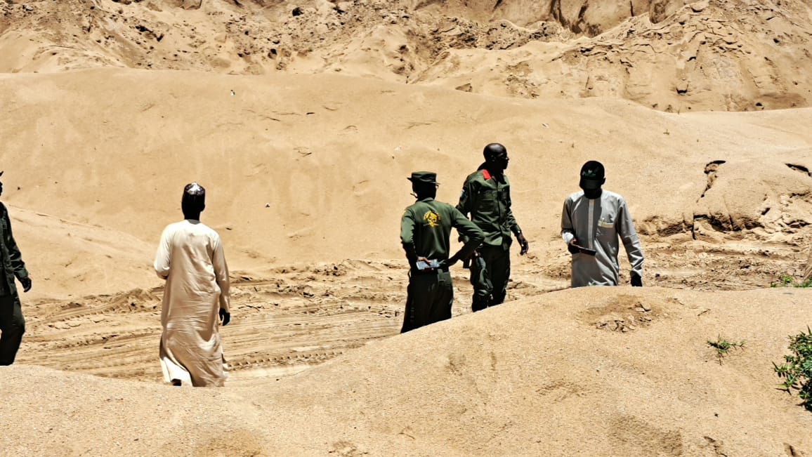 Familiarity Visit to Sand Mining Sites in Maiduguri and Environs