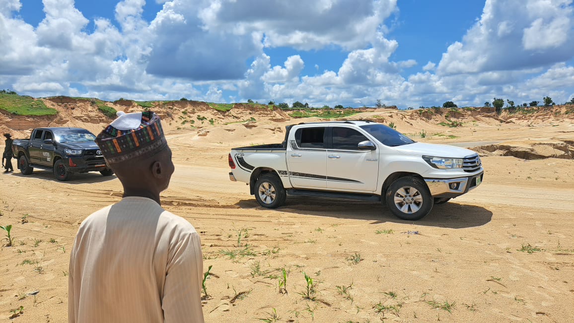 Familiarity Visit to Sand Mining Sites in Maiduguri and Environs