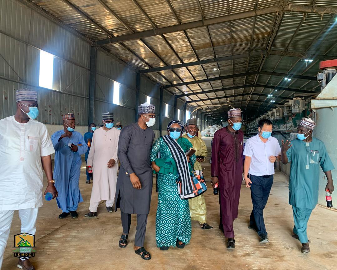 Visit to Kaduna State Lithium Processing Plant