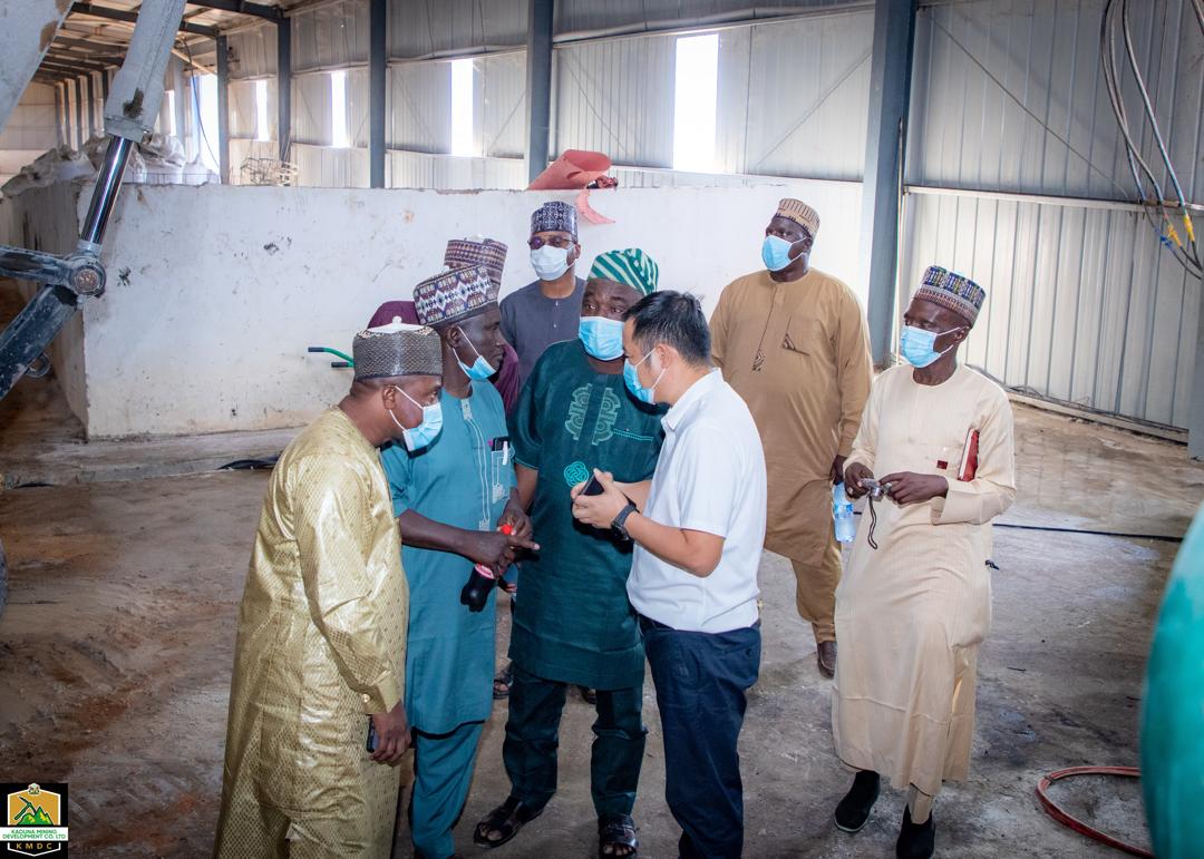 Visit to Kaduna Lithium Processing Plant